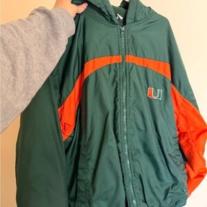 University of Miami Hooded Jacket